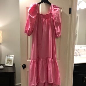 H&M pink maxi dress